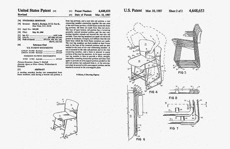 David Rowland 1987 patent