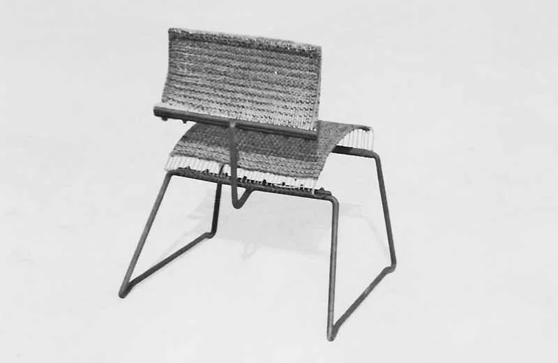 David Rowland 1950 magic carpet chair back