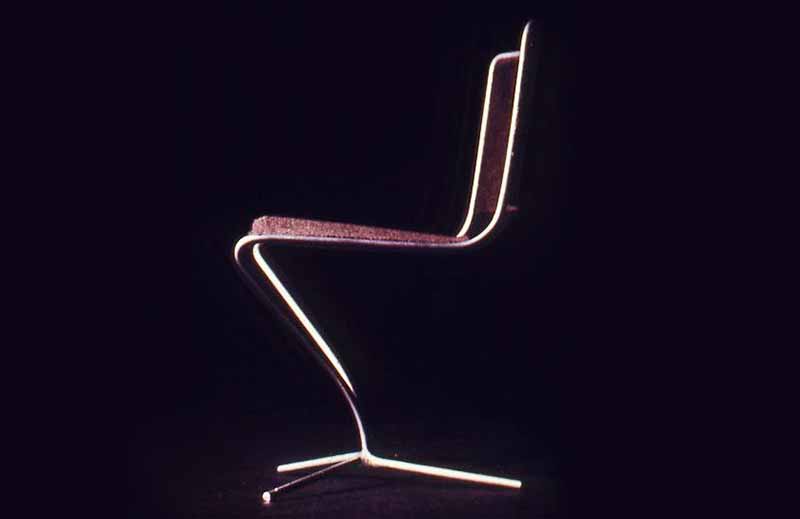 David Rowland 1957 mesh chair