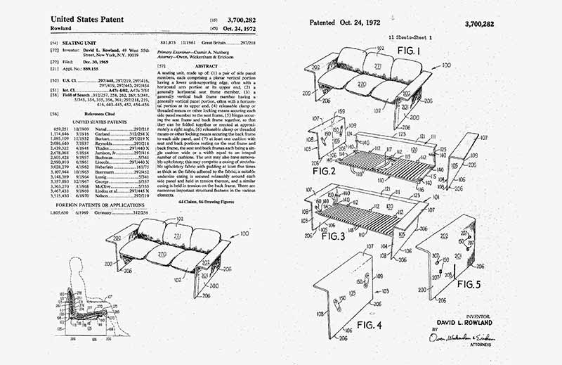 David Rowland 1972 patent